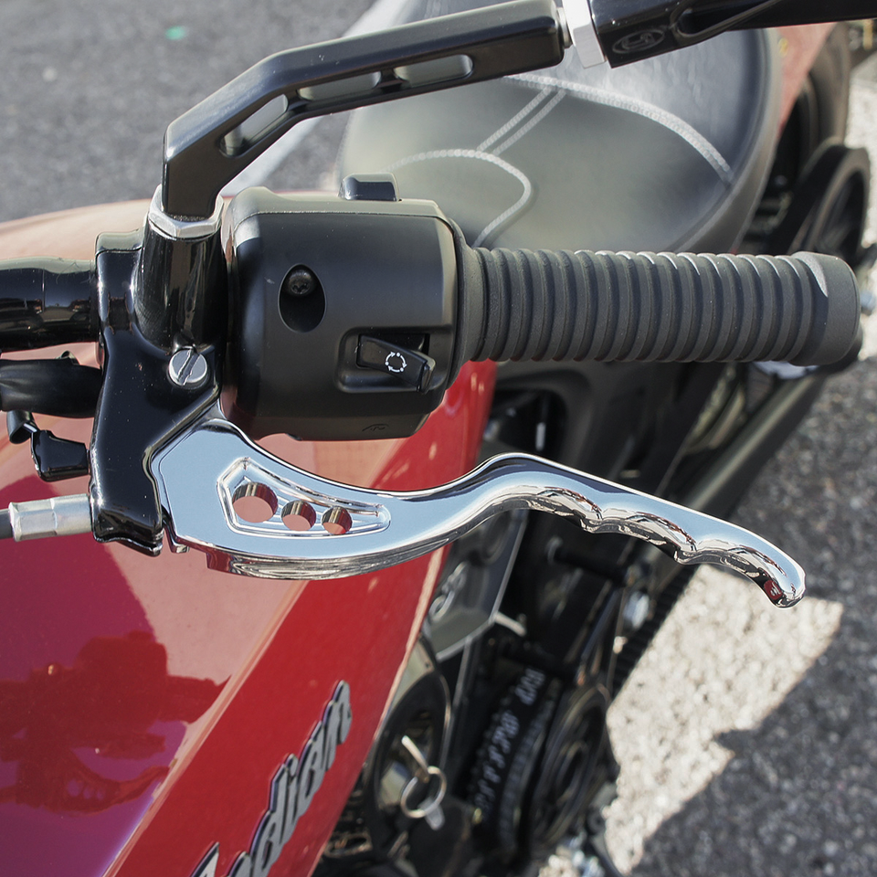 Chrome Clutch Lever for Scout