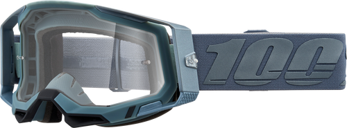 Racecraft 2 Goggles - Battleship - Clear - Lutzka's Garage