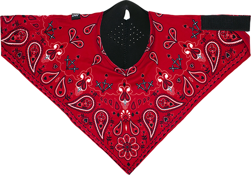 Neodanna® SportFlex® Face Mask - Red Paisley - Lutzka's Garage