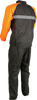 2-Piece Rainsuit - Black/Orange - Small - Lutzka's Garage