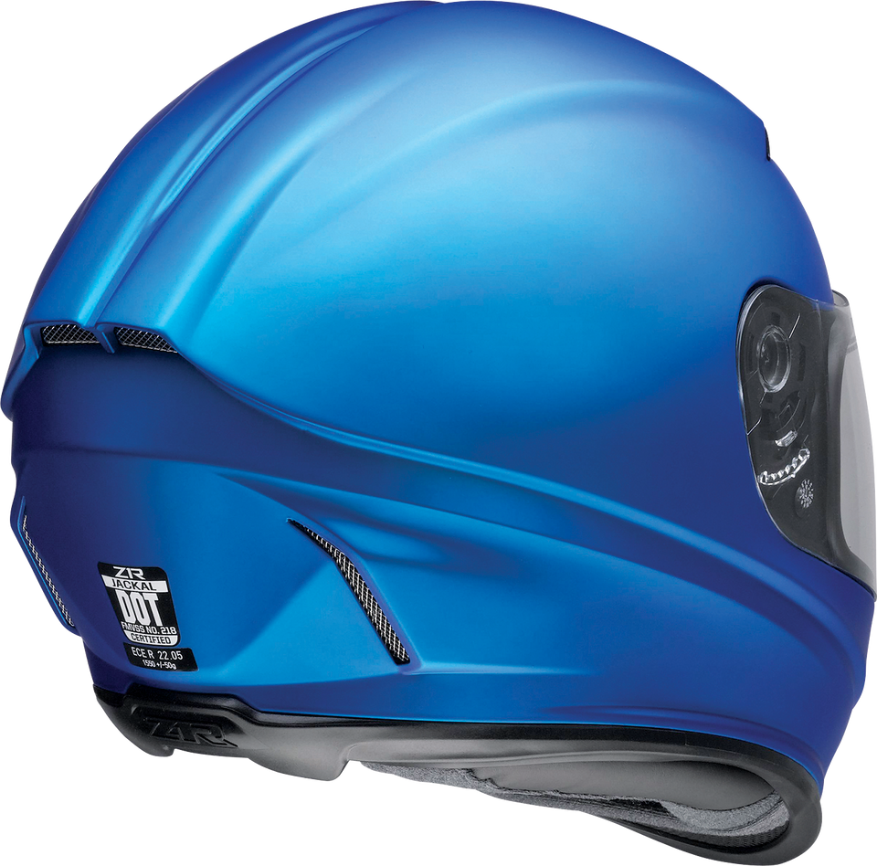 Jackal Helmet - Satin - Blue - XS - Lutzka's Garage