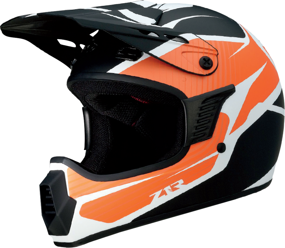 Child Rise Helmet - Flame - Orange - S/M - Lutzka's Garage