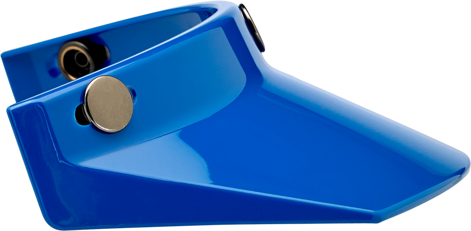 Moto 3-Snap Visor - Blue - Lutzka's Garage
