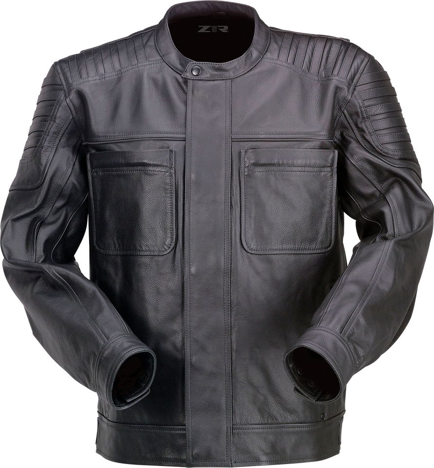 Widower Leather Jacket - Black - Small - Lutzka's Garage