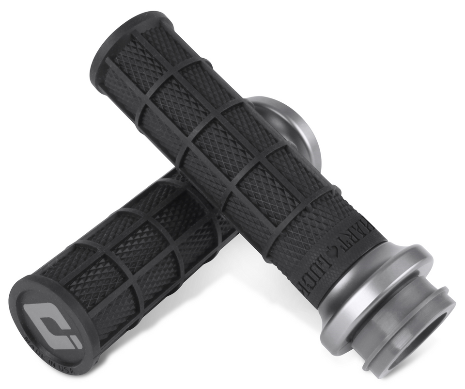 Grips - V-Twin - Black/Gunmetal